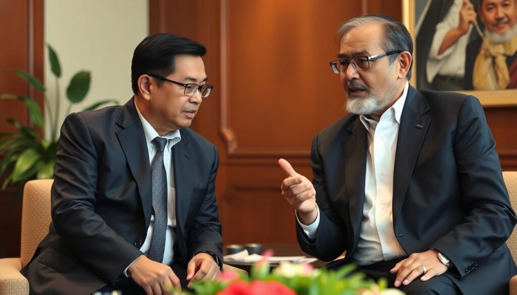 Pertemuan Prabowo dan Anwar Ibrahim