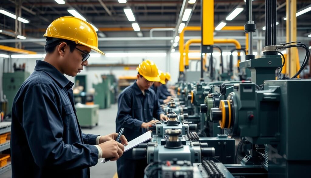 Lulusan pendidikan vokasi bekerja di industri manufaktur modern Lulusan pendidikan vokasi bekerja di industri manufaktur modern