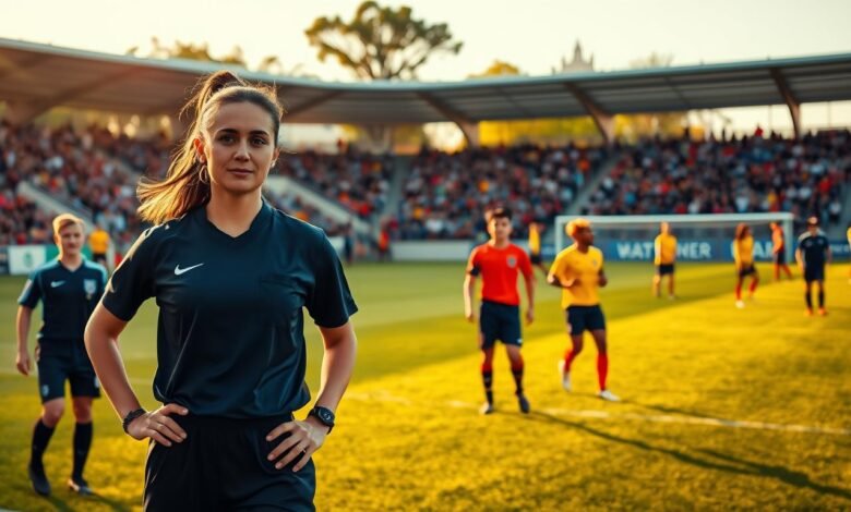 Wasit Wanita Pimpin Laga Derbi (Kisah Inspiratif Olahraga)